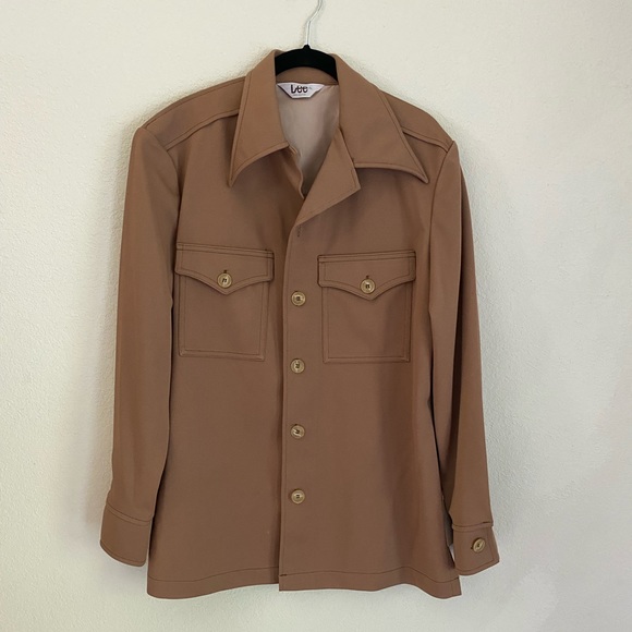 Vintage NWT! Lee Polyester Western Vega Shirt Jacket - Picture 10 of 12